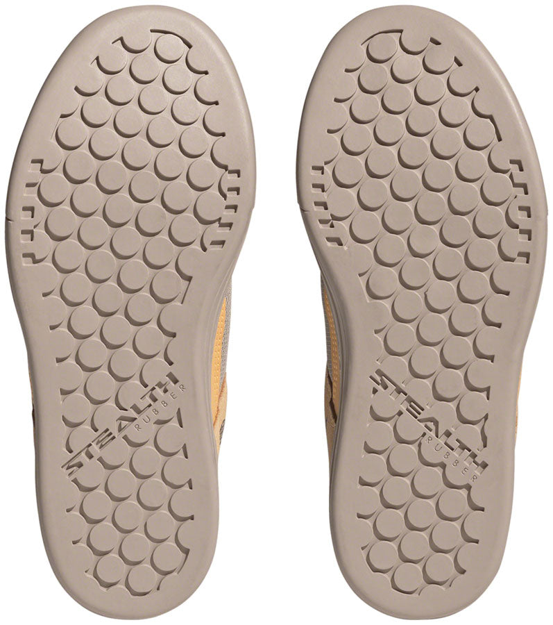 Five Ten Freerider Flat Shoes - Womens Wonder Taupe/Ftwr White/Acid Orange 7.5