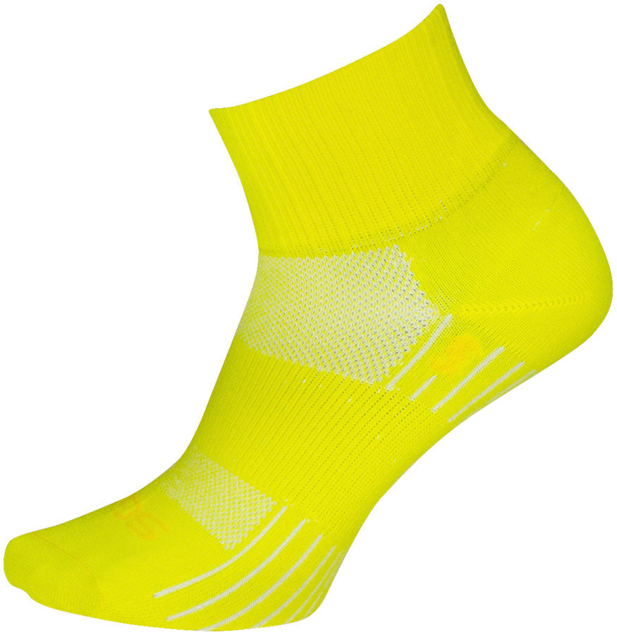 SockGuy Yellow Sugar SGX Socks - 2.5" Yellow Small/Medium