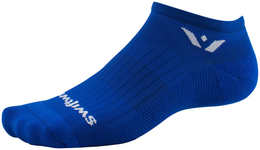 Swiftwick Aspire Zero Socks - No Show Cobalt Medium