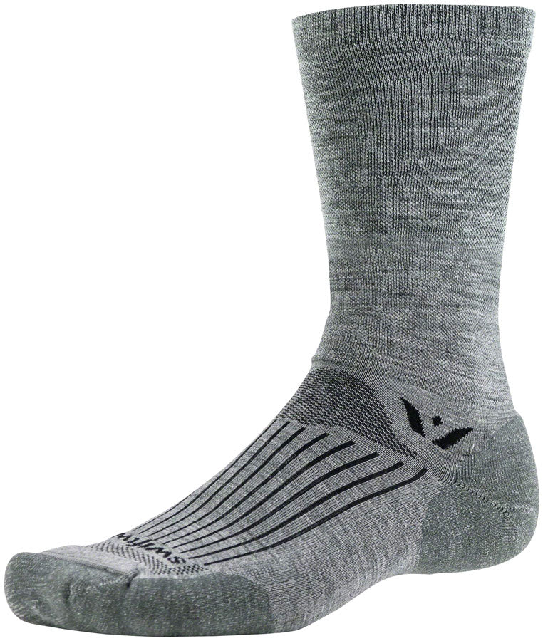 Swiftwick Pursuit Seven Wool Socks - 7" Heather Small