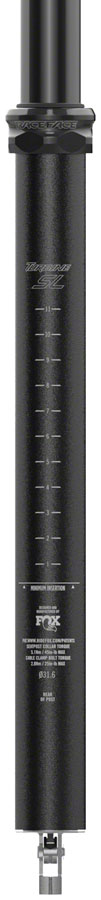 RaceFace Turbine R Dropper Seatpost - 30.9 200mm Travel Black