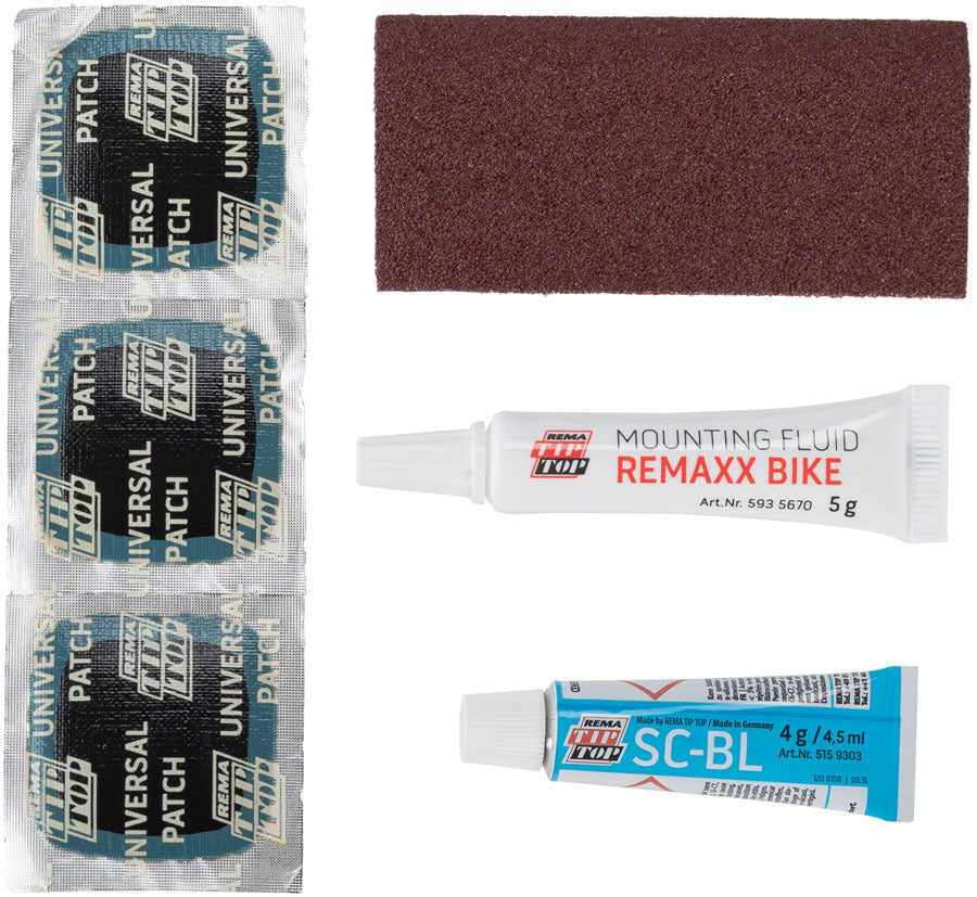 Rema TT13 Tubeless and Tube Type Tire Repair Kit - Bag of 5