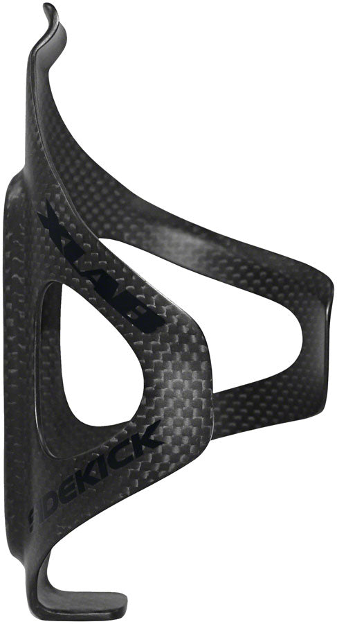XLAB Sidekick Carbon Water Bottle Cage - Left Entry Matte Black