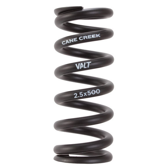 Cane Creek VALT Lightweight Steel Spring Coil Shock 2.50"/63mm x 500lbs BLK