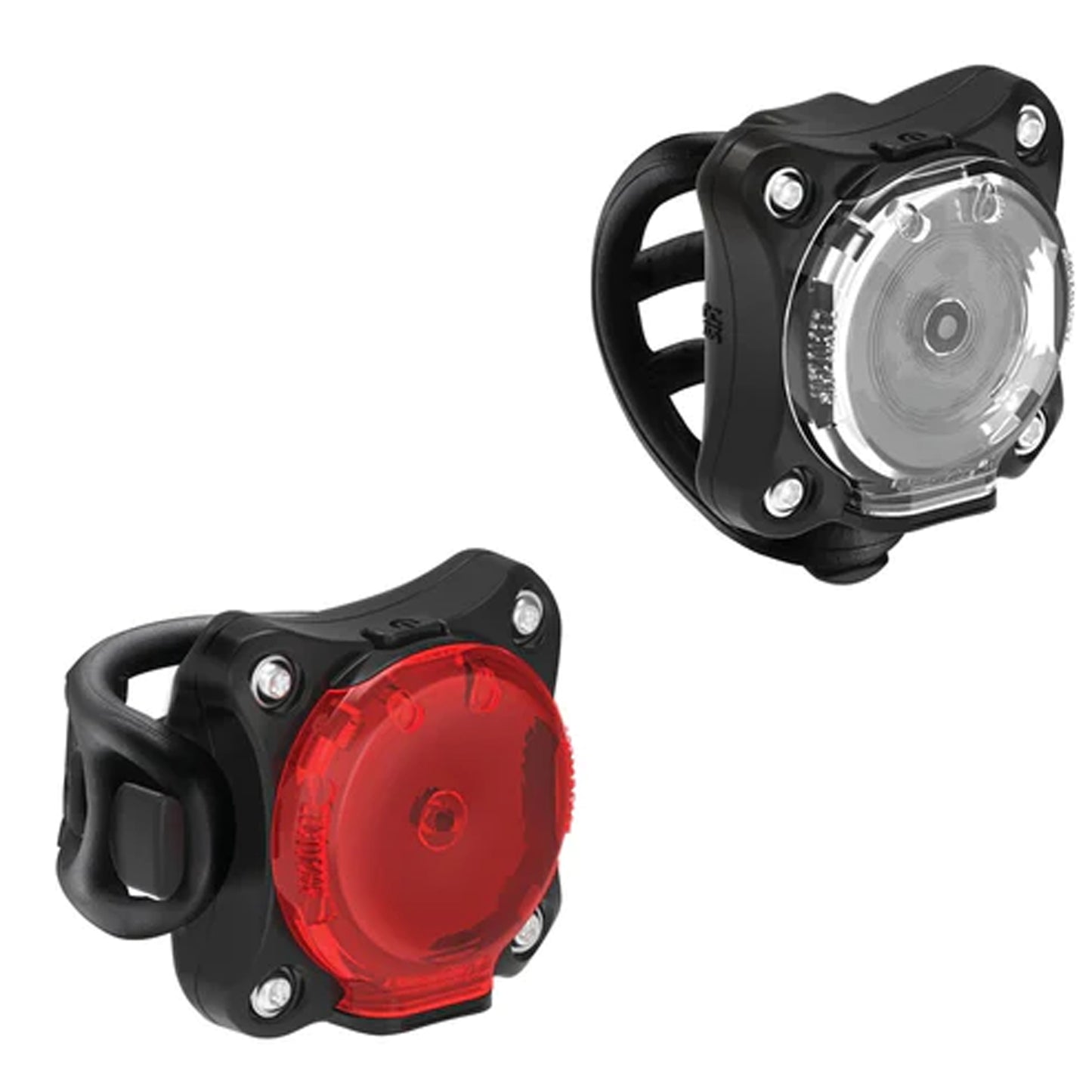 Lezyne Zecto Drive 250+/Zecto Drive 200+ Headlight/Taillight Set - Black