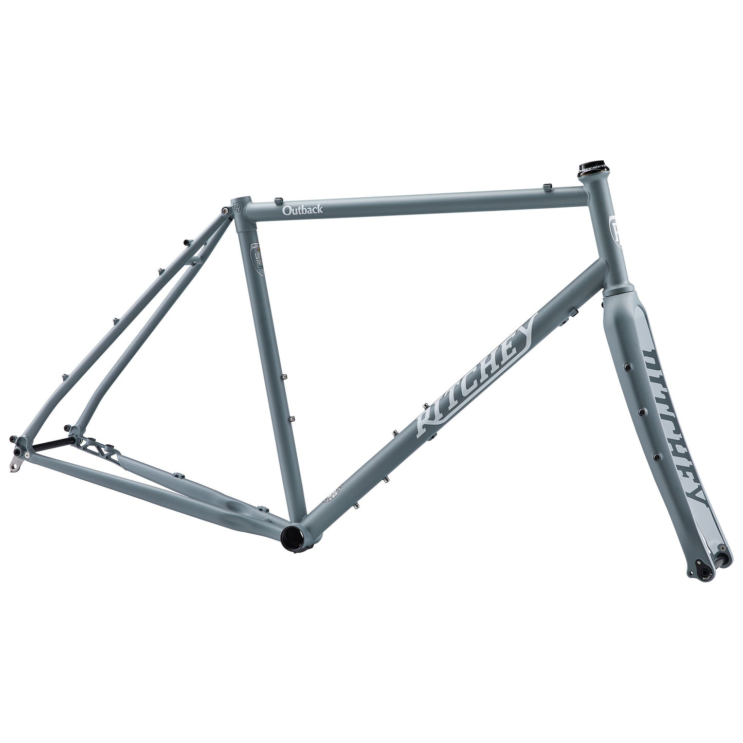 Ritchey Outback Frameset - 700c/650b Steel Gray X-Small