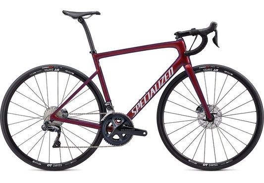 Specialized tarmac sl6 comp disc udi2 gloss cast berry/metallic crimson/dove grey 52
