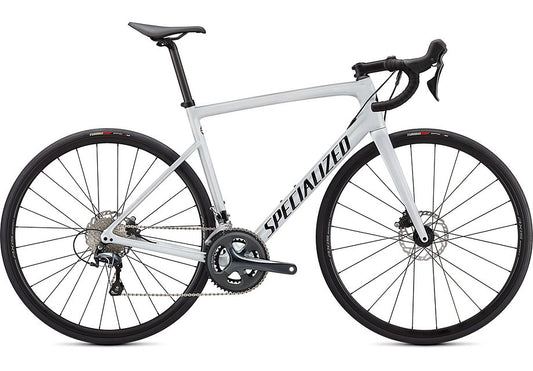 Specialized tarmac sl6 metallic white silver/tarmac black 58
