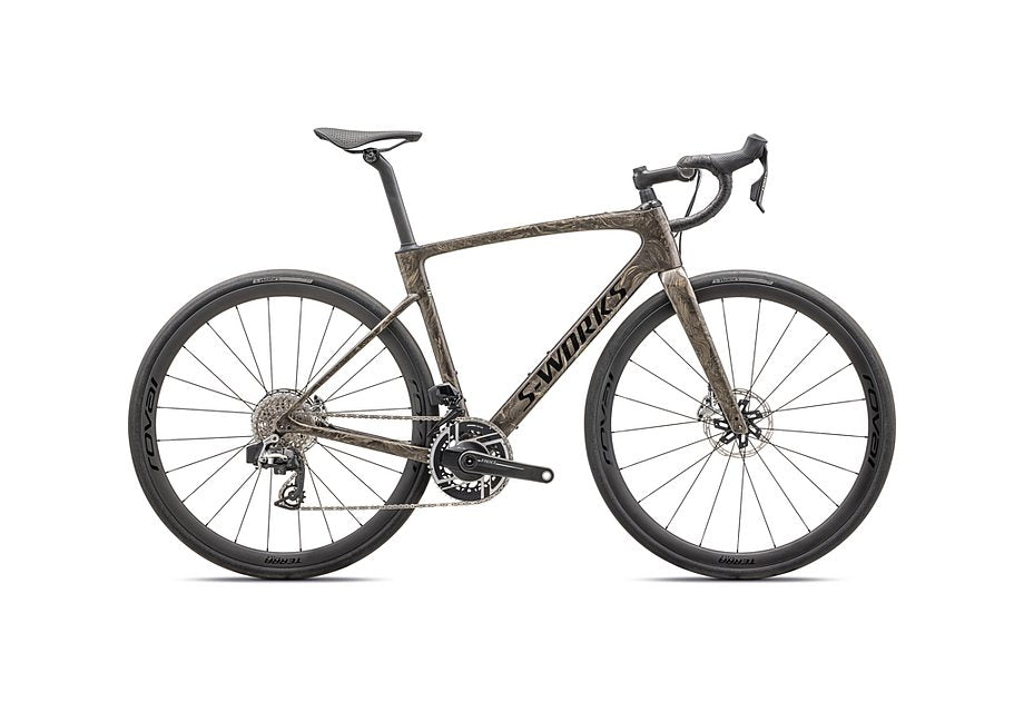 2025 Specialized roubaix S-Works etap bike gloss taupe/gunmetal strata/charcoal 58