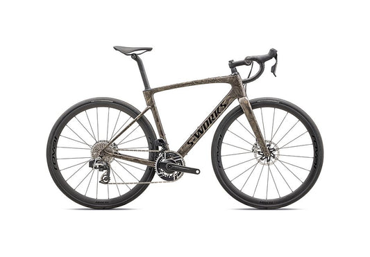 2025 Specialized roubaix S-Works etap bike gloss taupe/gunmetal strata/charcoal 49