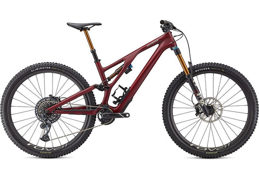 Specialized Stumpjumper evo pro satin maroon / white mountains s4
