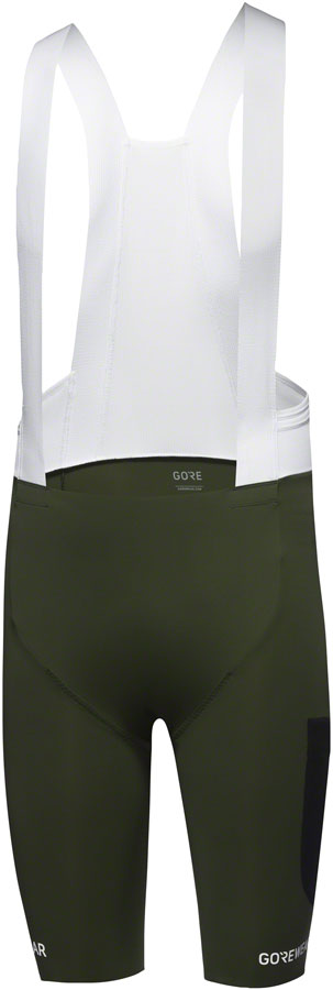 Gorewear Spinshift Cargo Bib Shorts + - Green Mens Medium