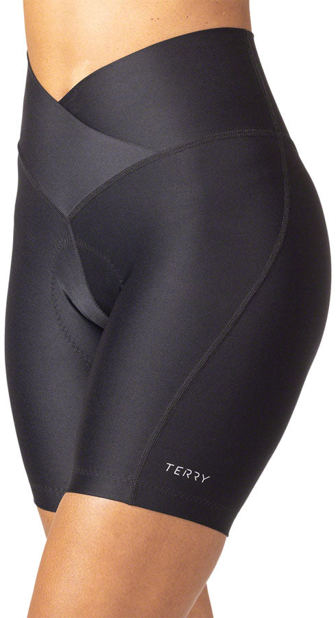 Terry Glamazon Shorts - Black Medium