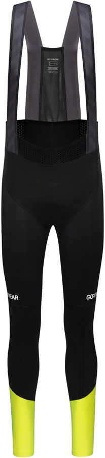 Gorewear Spinshift Thermo Bibs + - Black/Yellow Mens Small