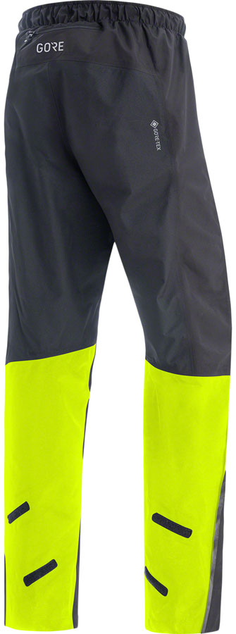 Gorewear Gore Tex Paclite Pants - Black/Neon Medium Mens