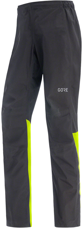 Gorewear Gore Tex Paclite Pants - Black/Neon Medium Mens