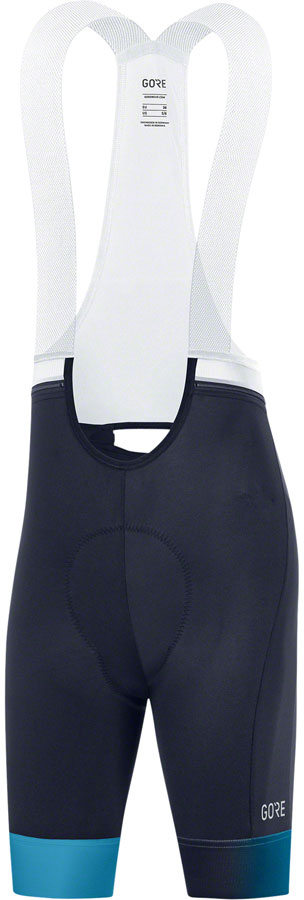 Gorewear Force Bib Shorts+ - Orbit Blue/Scuba Blue Small Womens