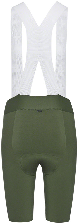 Gorewear Distance Bib Shorts + 2.0 - Green Womens Medium/8-10