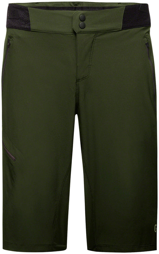 Gorewear C5 Shorts - Utility Green Mens Small