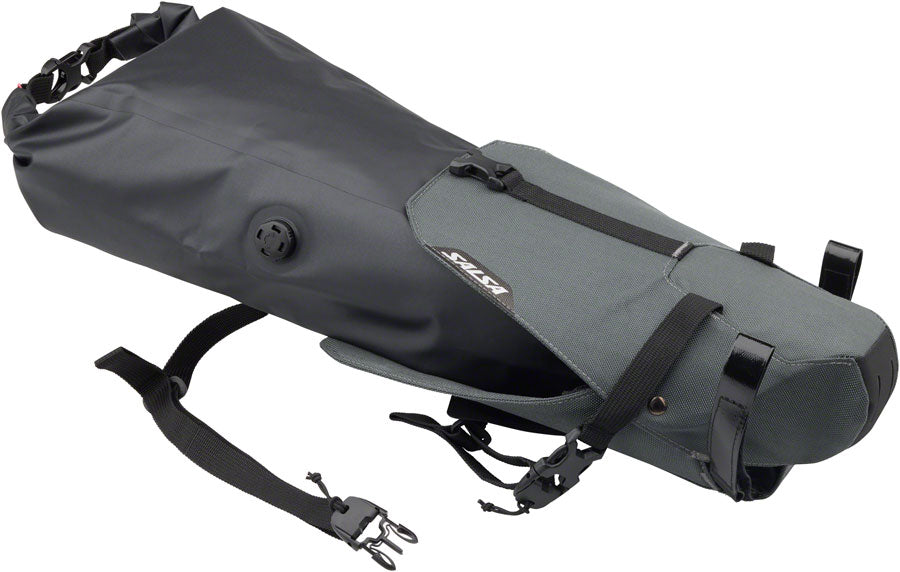 Salsa EXP Series Saguaro Seat Bag - Large Gray
