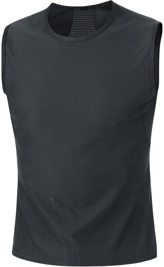 Gorewear M Base Layer Sleeveless Shirt - Black Mens Small