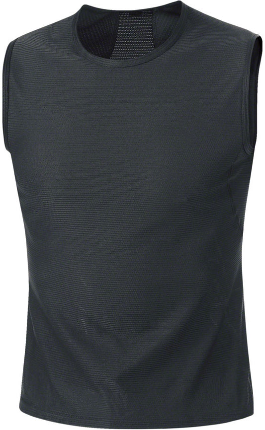 Gorewear M Base Layer Sleeveless Shirt - Black Mens Small