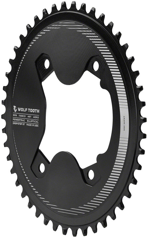 Wolf Tooth Elliptical Aero Asymmetric BCD Chainring - Thumbnail 3