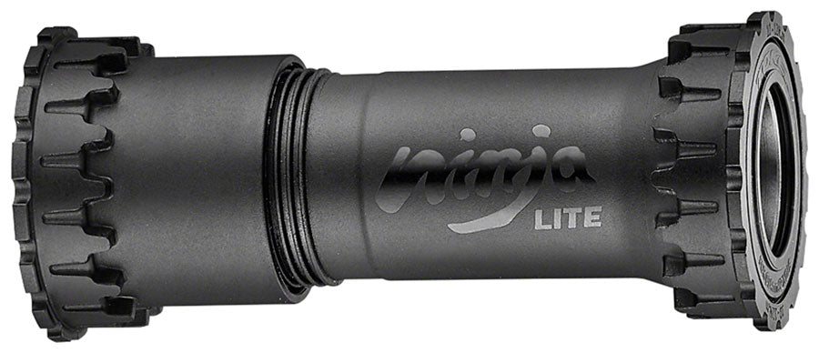 Token Ninja Lite BB4124PS Press Fit Thread Together Bottom Bracket - BB86/BB89.5/BB92 Shimano HollowTech II BLK