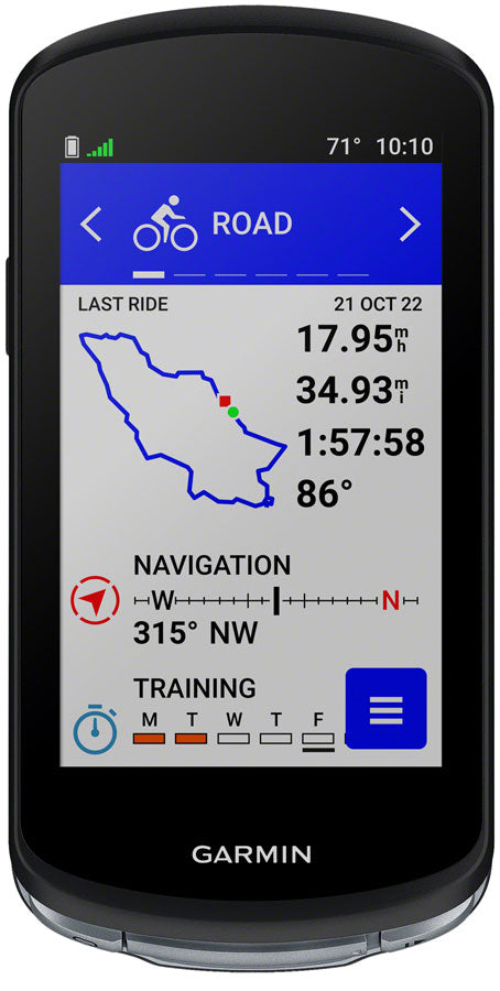 Garmin Edge 1040 Bike Computer - GPS Wireless Black