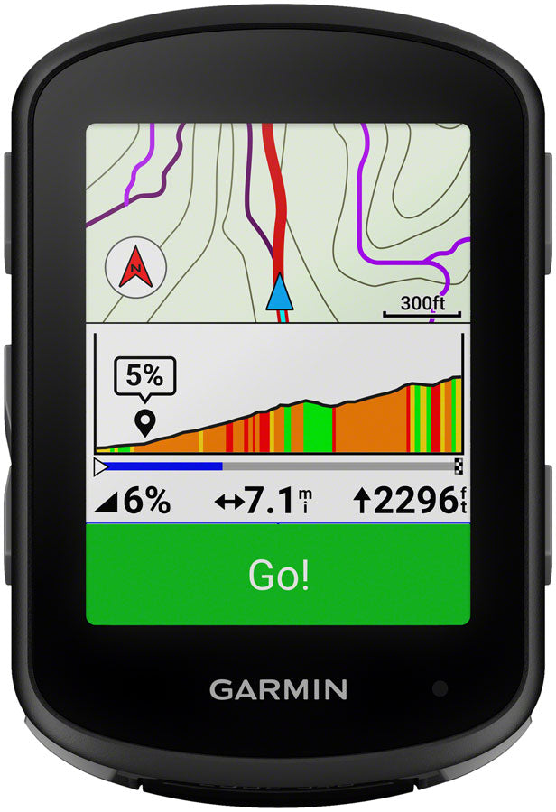 Garmin Edge 540 Bike Computer Bundle - GPS Wireless Black