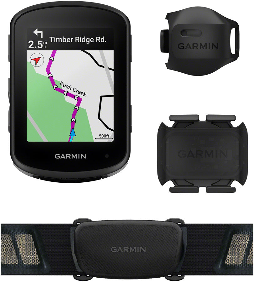 Garmin Edge 540 Bike Computer Bundle - GPS Wireless Black