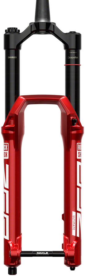 RockShox ZEB Ultimate Charger 3.1 RC2 Suspension Fork - 29" 160 mm 15 x 110 mm 44 mm Offset Red A3