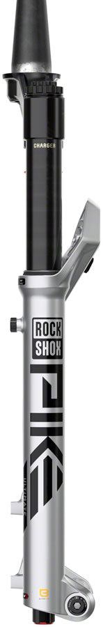 RockShox Pike Ultimate Charger 3.1 RC2 Suspension Fork - 29" 130 mm 15 x 110 mm 44 mm Offset Silver C2