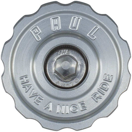 Paul Component Engineering Klamper Headset Top Cap - Aluminum w/Stainless-Steel Bolt Silver