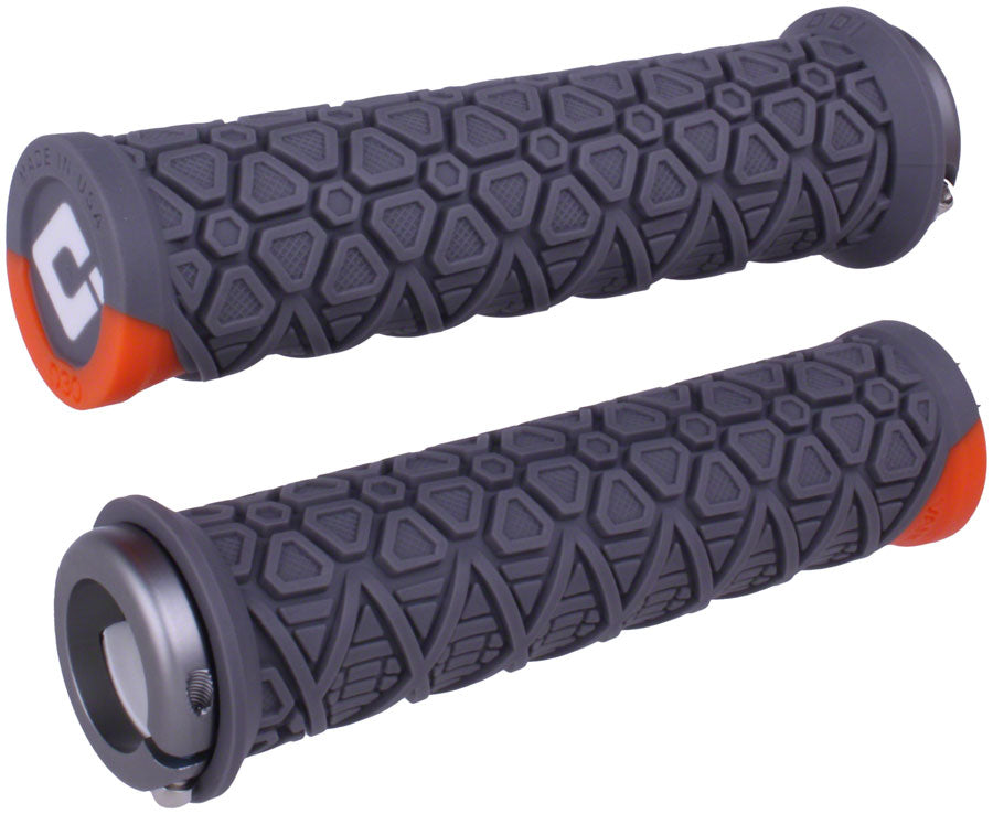 ODI Vanquish V2.1 Grips - Graphite Lock-On
