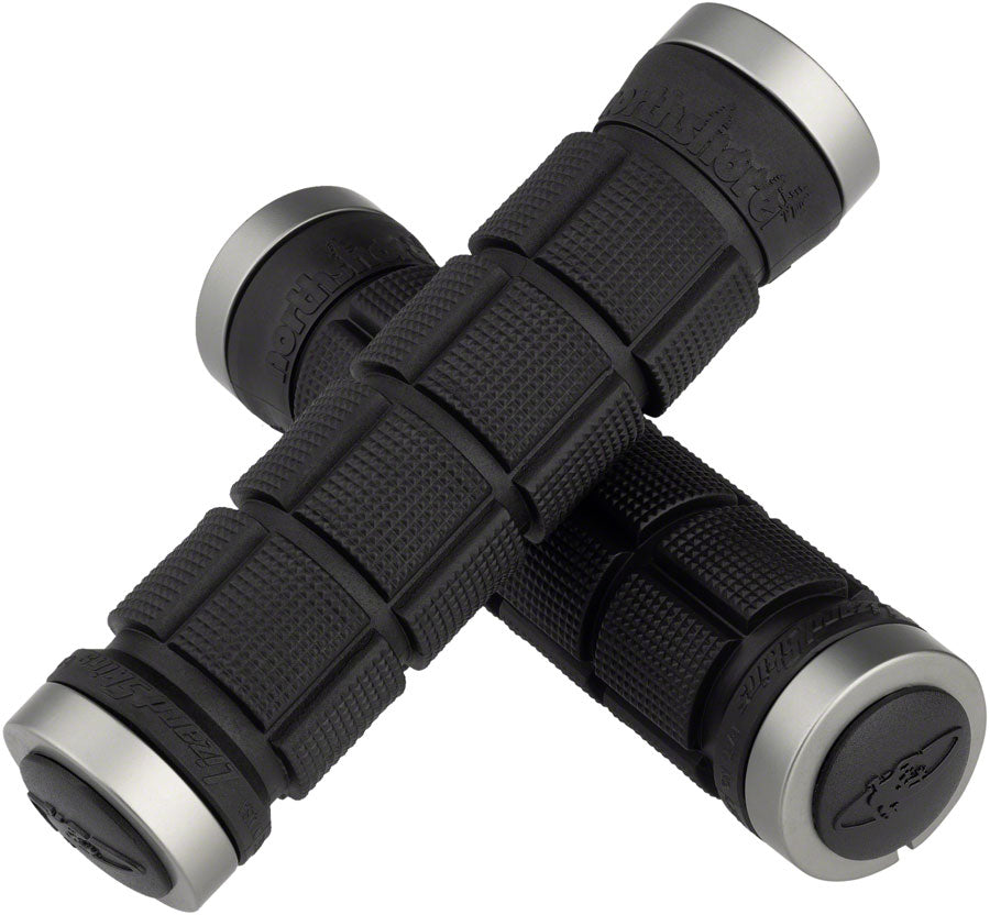 Lizard Skins Northshore Lock On Grips - Black Lock-On