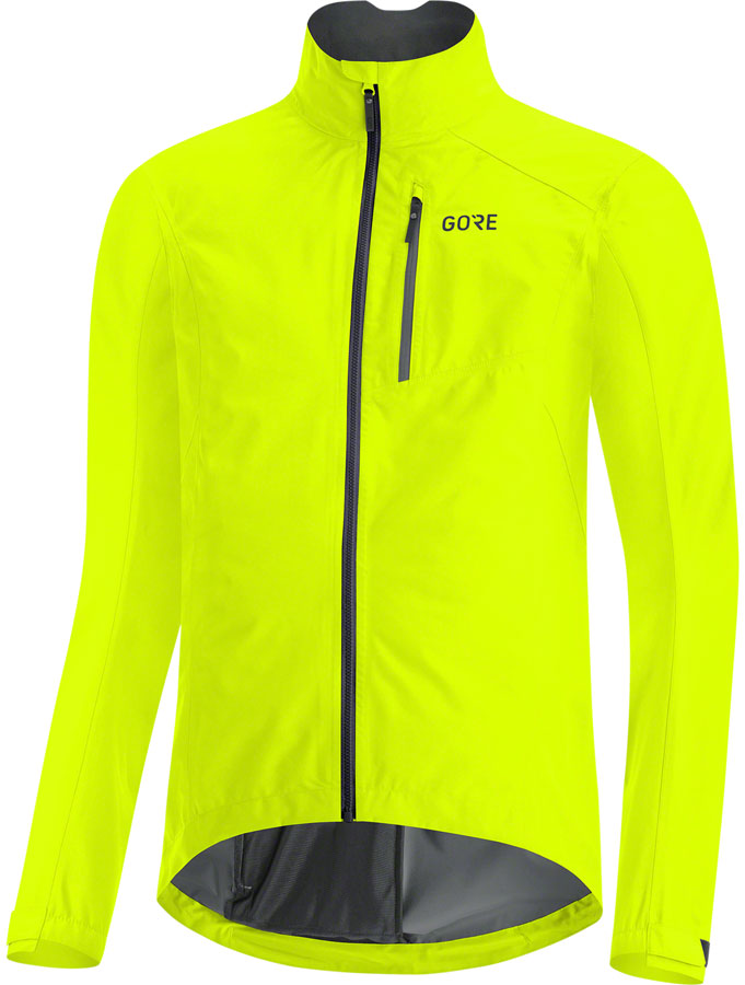Gorewear Gore Tex Paclite Jacket - Neon Yellow Mens Medium