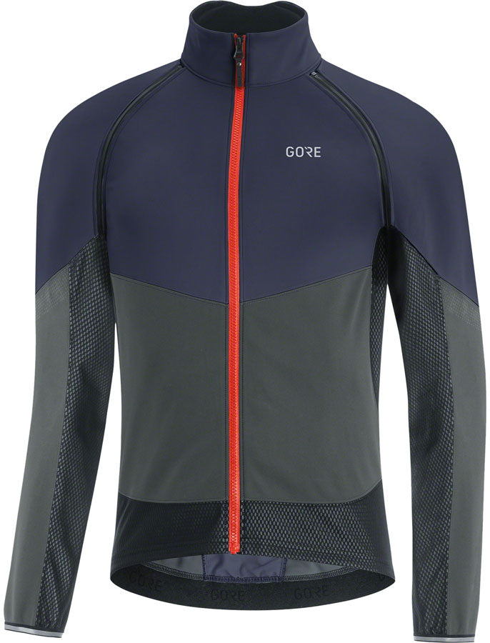 Gorewear Phantom Jacket - Orbit Blue/Urban Grey Mens Medium