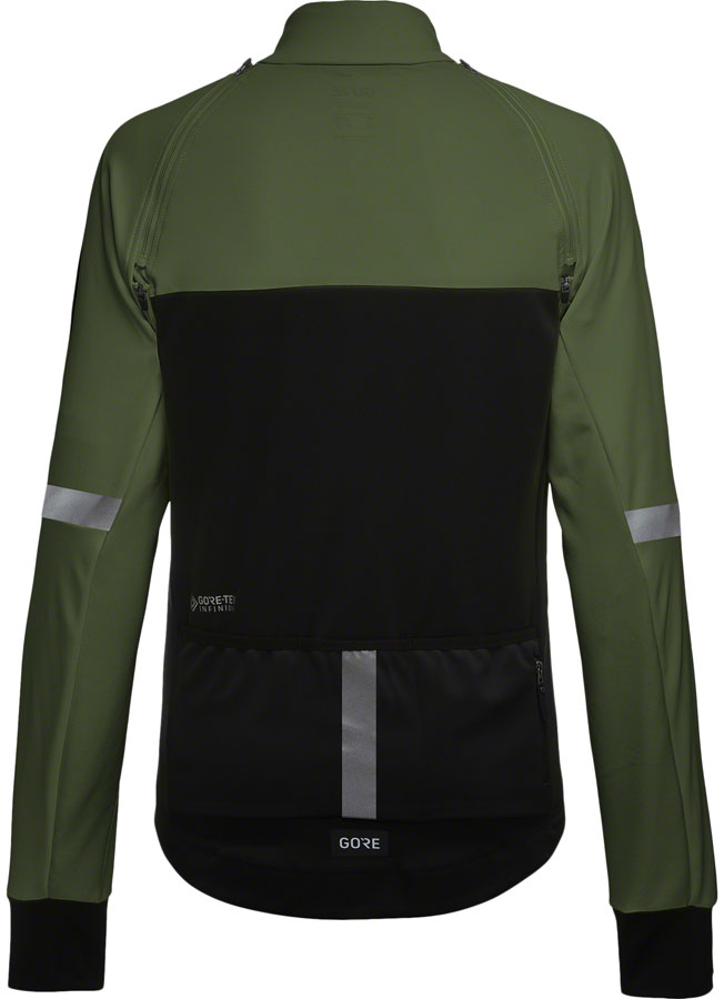 Gorewear Phantom Jacket - Black/Green Womens Large
