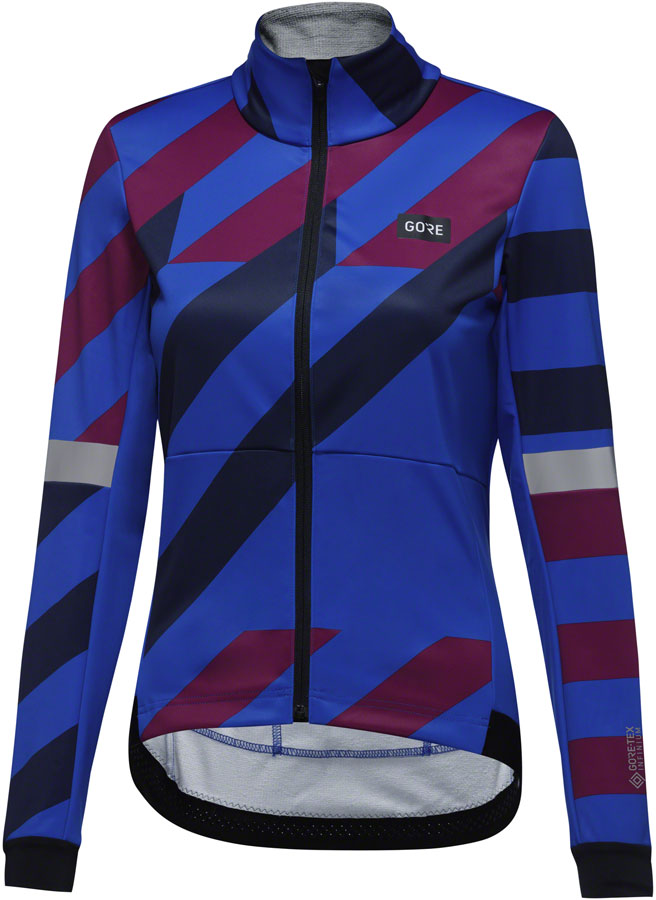 Gorewear Tempest Signal Jacket - Ultramarine Blue/Orbit Blue Womens Small/4-6