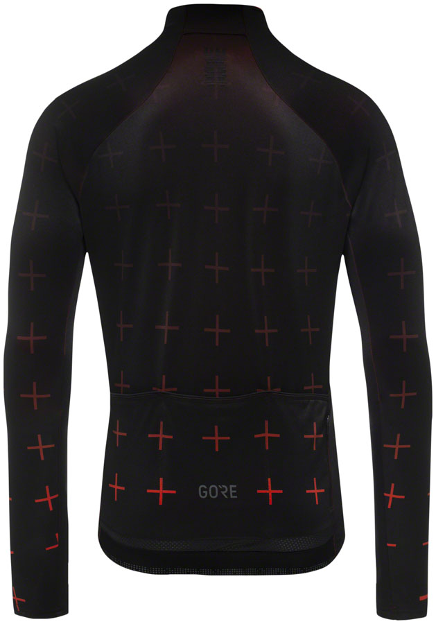 Gorewear C5 Thermo Jersey - Black/Fireball Mens Medium