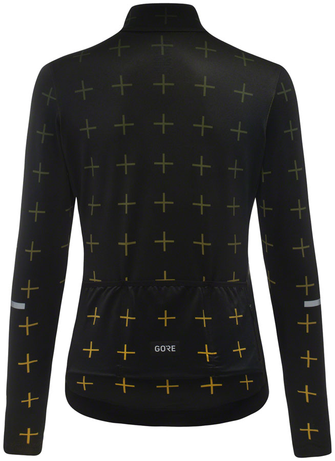Gorewear Progress Thermo Jersey - Black/Uniform Sand Womens Large