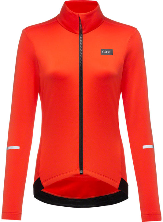 Gorewear Progress Thermo Jersey - Fireball Womens Medium