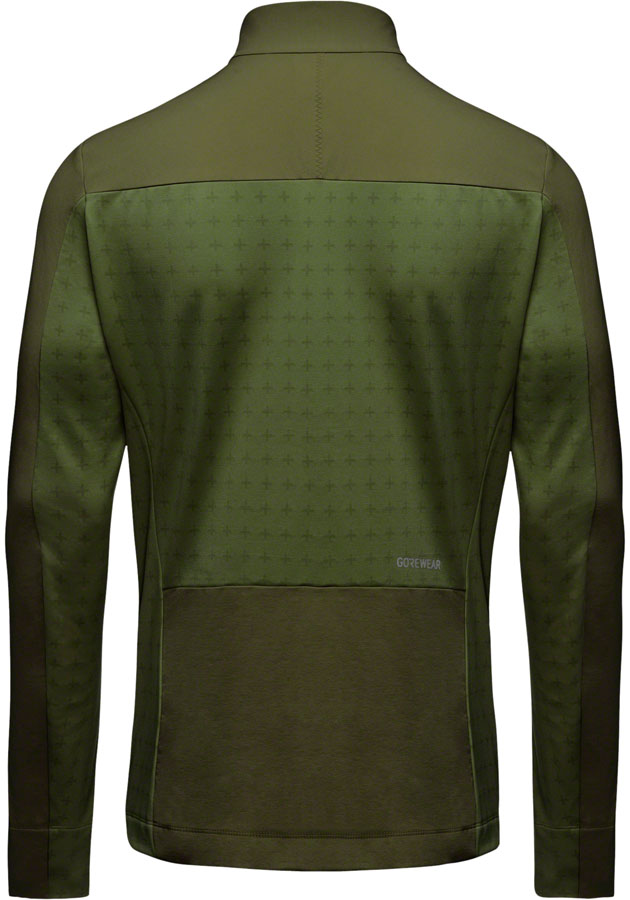Gorewear Trail KPR Hybrid 1/2-Zip Jersey - Utility Green Mens X-Large