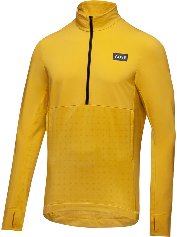Gorewear Trail KPR Hybrid 1/2-Zip Jersey - Uniform Sand Mens Medium