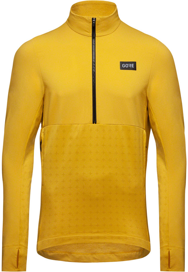 Gorewear Trail KPR Hybrid 1/2-Zip Jersey - Uniform Sand Mens Small