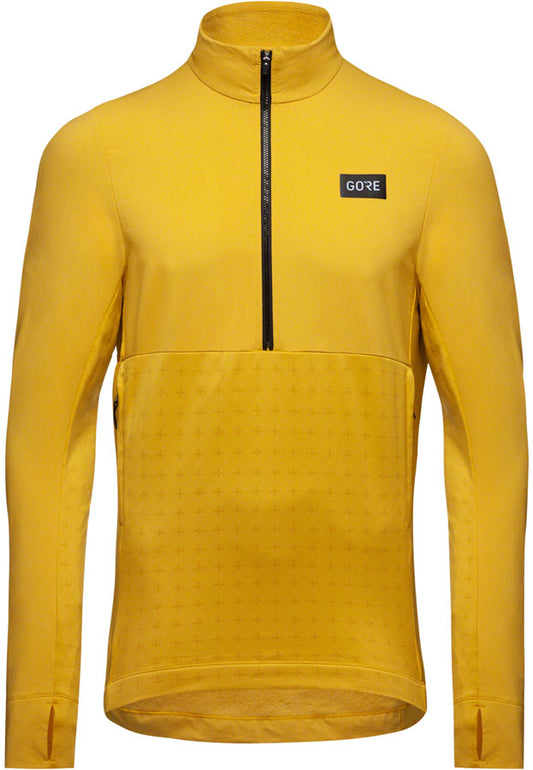 Gorewear Trail KPR Hybrid 1/2-Zip Jersey - Uniform Sand Mens Medium