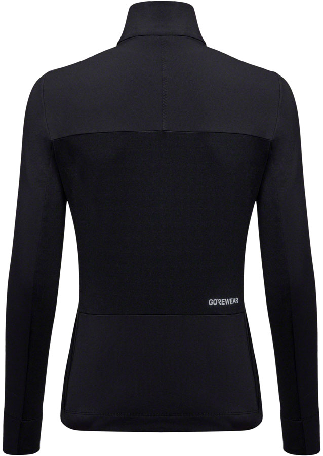 GORE Trail KPR Hybrid 1/2-Zip Jersey - Black Womens Medium