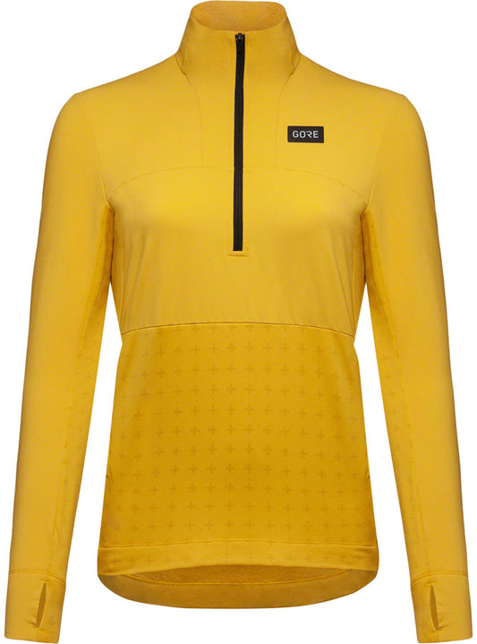 GORE Trail KPR Hybrid 1/2-Zip Jersey - Uniform Sand Womens Medium