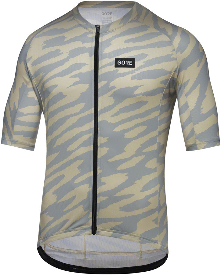 Gorewear Organic Camo Jersey - Tech Beige/Gray Mens X-Large